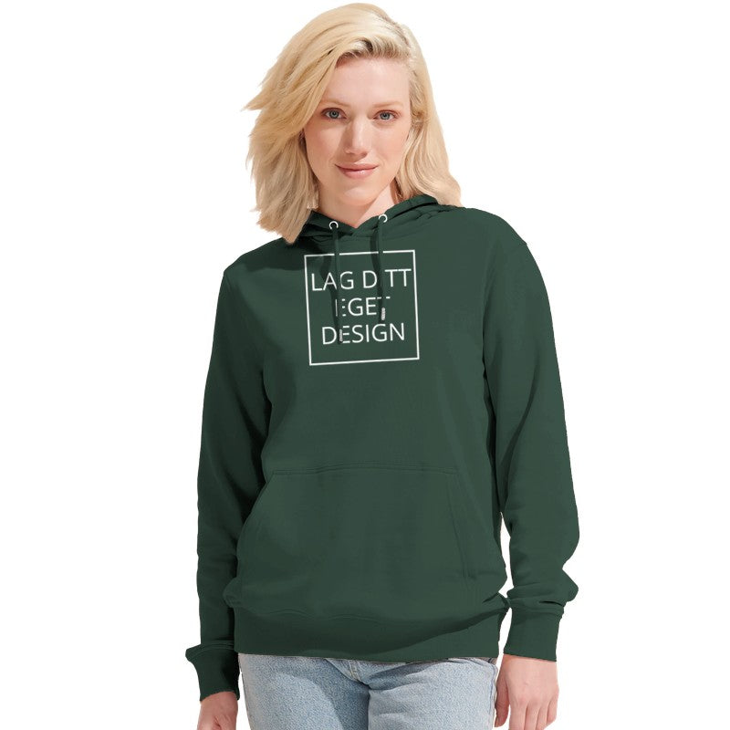 Design Your Own Organic Unisex Hoodie with Print | Custom Personalized Hoodie