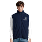 Unisex Microfleece Zip Vest | Custom Design with Embroidery