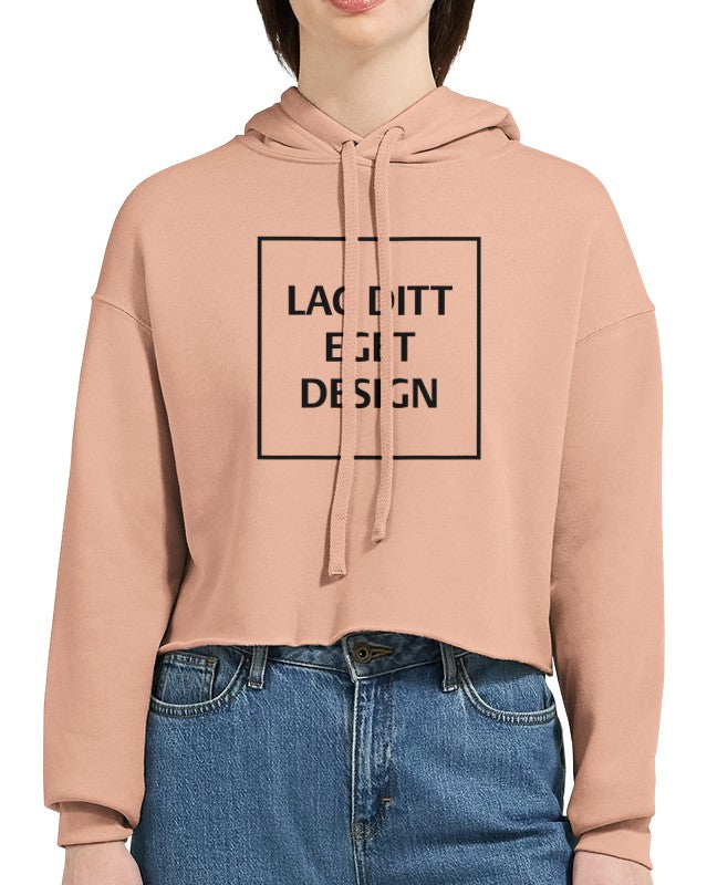 Women's Cropped Hoodie | Create Your Unique Style with Custom Print