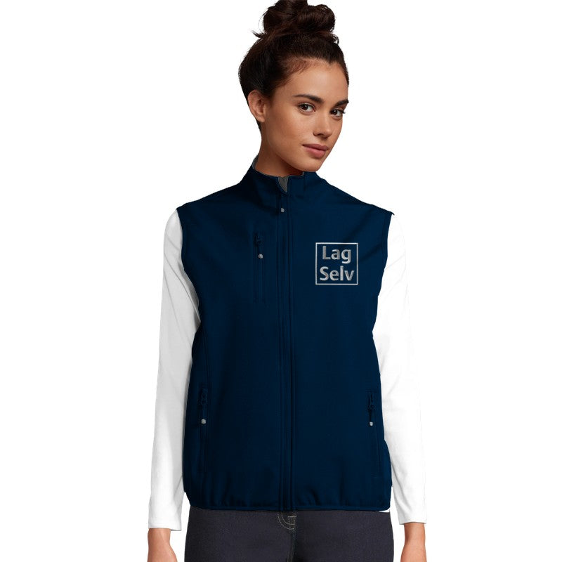 Customize Your Women's Softshell Bodywarmer Vest | Personalized Embroidery & Logo