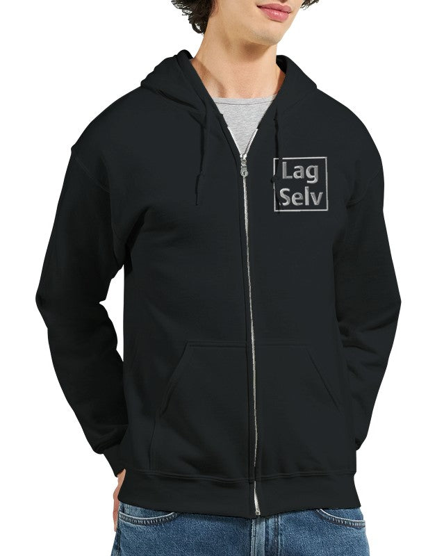 Design Your Own Embroidered Zip Hoodie - Classic Unisex