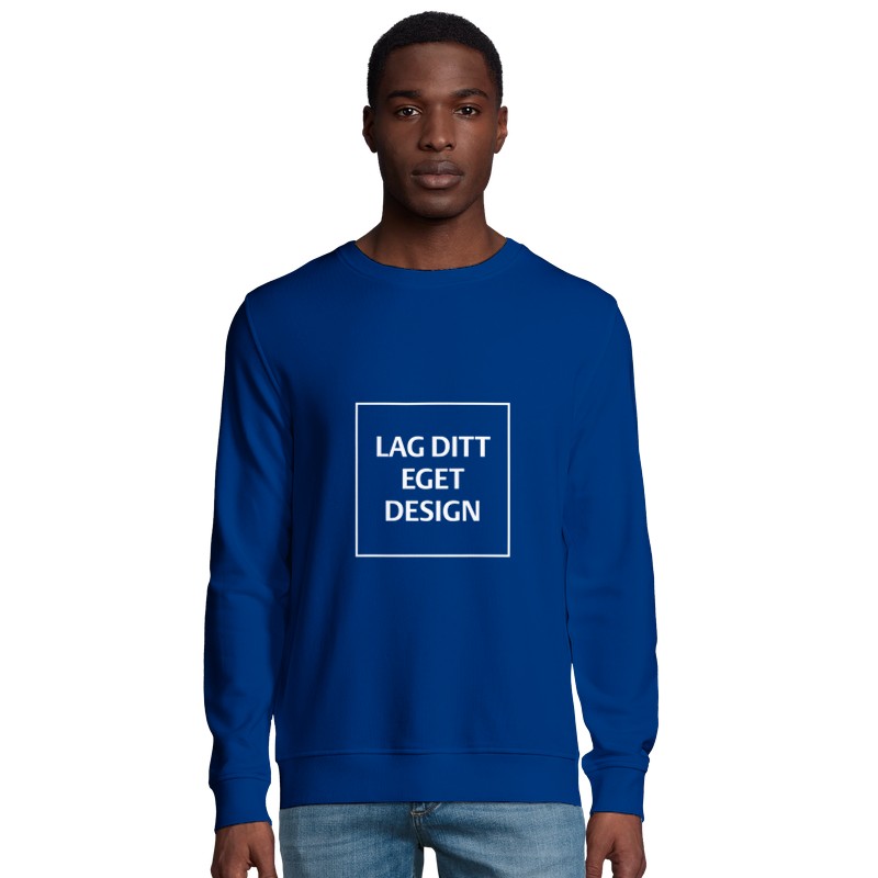 Organic Unisex Custom Crewneck Sweatshirt | Design Your Own