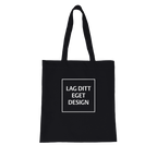 Custom Organic Long Handles Tote Bag | Design Your Own