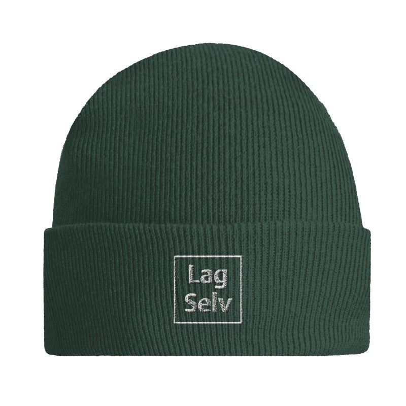 Orginal Oppbrettet Lue | Design din egen med broderi