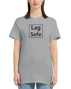 Heavyweight Dame Crewneck T-skjorte for Eget Broderi - Design Din Egen