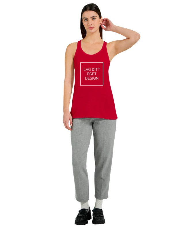 Design Your Own Flowy Racerback Tank Top | Ladies Singlet with Custom Print