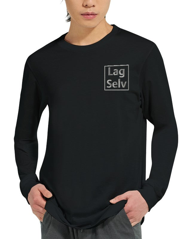 Premium Langermet T-skjorte: Design med Personlig Broderi