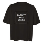 Organisk Oversized T-skjorte for Kvinner | Design Din Egen T-skjorte med Trykk