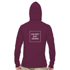 Design Your Own Unisex Hoodie | Personalized Organic Cotton Hoodie with Print