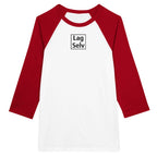 Lag din egen Unisex Raglan T-skjorte med 3/4 ermer | Med Eget Broderi