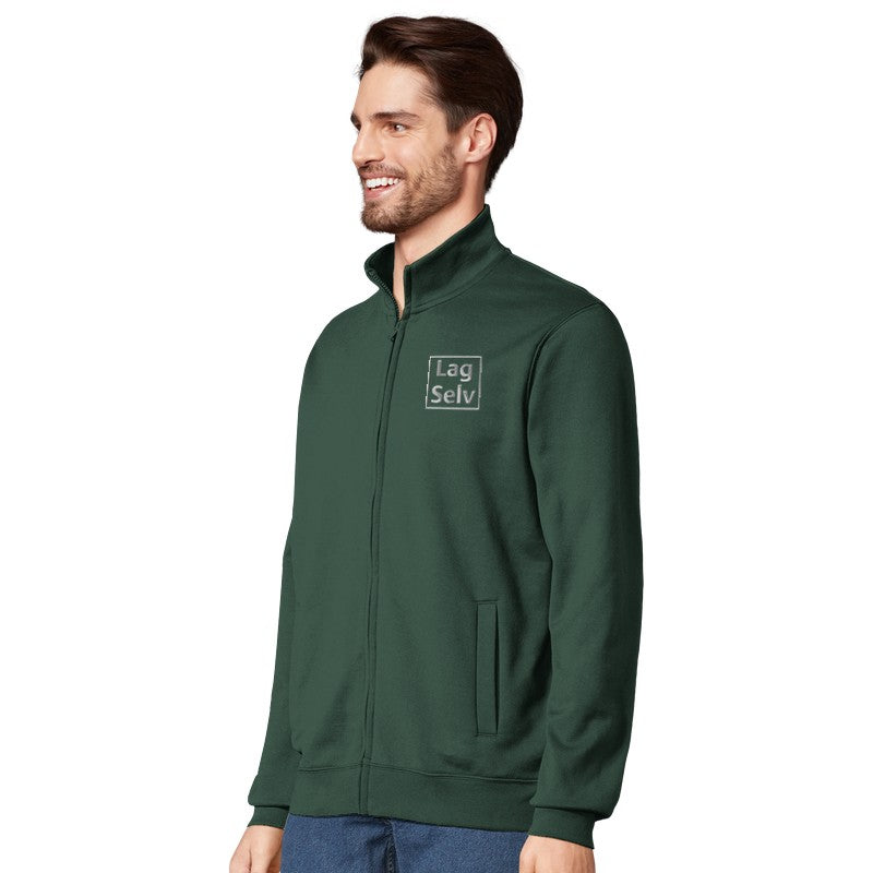 Custom Embroidered Full-Zip Sweatshirt | Design Your Own Unisex Sweatshirt with Logo
