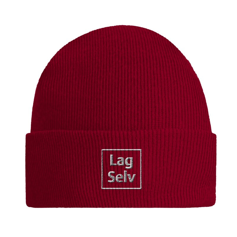 Orginal Oppbrettet Lue | Design din egen med broderi