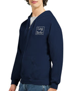 Design Your Own Embroidered Zip Hoodie - Classic Unisex