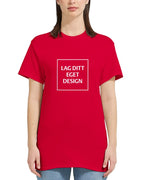 Design Your Own Heavyweight Women's Crewneck T-Shirt with Custom Print