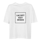 Organisk Oversized T-skjorte for Kvinner | Design Din Egen T-skjorte med Trykk