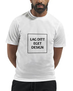 Performance Unisex T-skjorte – Design din egen med trykk