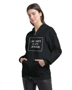 Personlig Hettejakke med Glidelås | Lag Din Egen Zip Hoodie med Eget Trykk