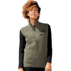 Unisex Microfleece Zip Vest | Custom Design with Embroidery