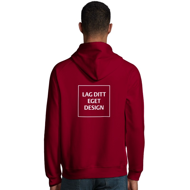 Design Your Own Organic Unisex Hoodie | Custom Print