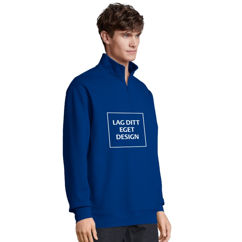 Customize Your 1/4 Zip Sweatshirt – Unique Print, Unique Style