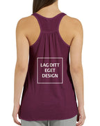 Design Your Own Flowy Racerback Tank Top | Ladies Singlet with Custom Print