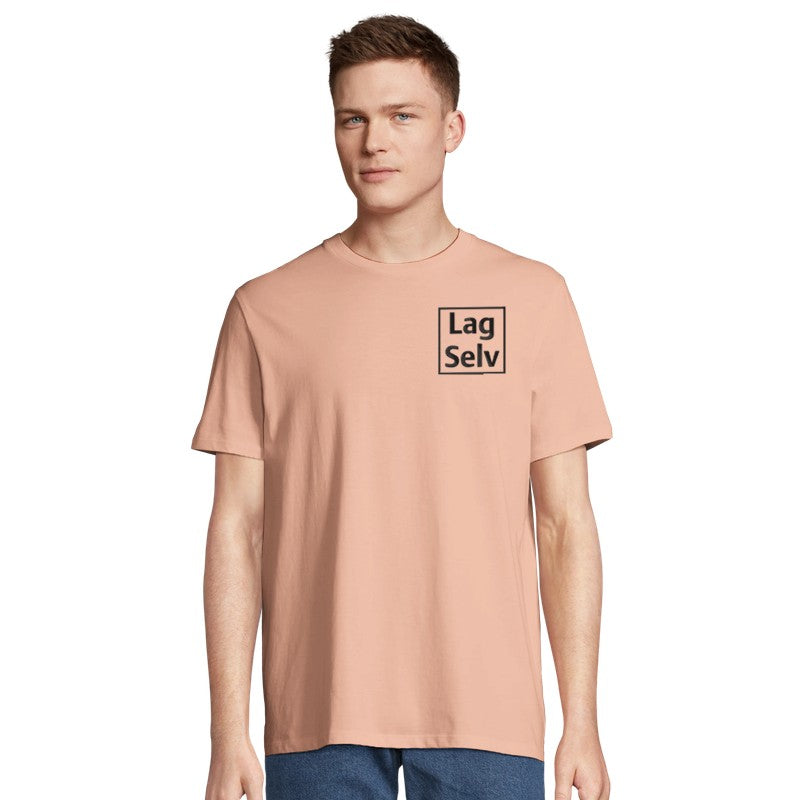 Design din egen økologiske unisex T-skjorte med personlig broderi