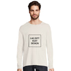 Design Your Own Organic Long Sleeve T-Shirt | Custom Print