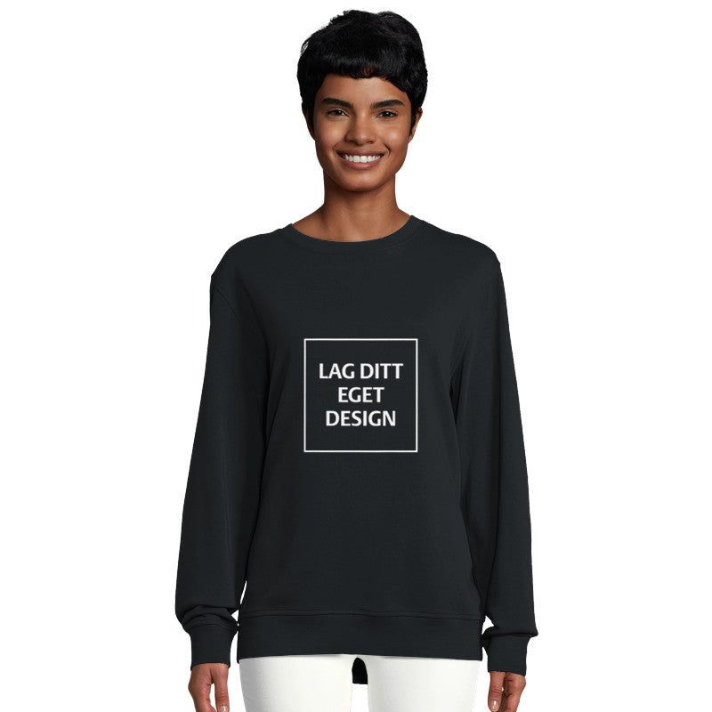 Organic Unisex Custom Crewneck Sweatshirt | Design Your Own