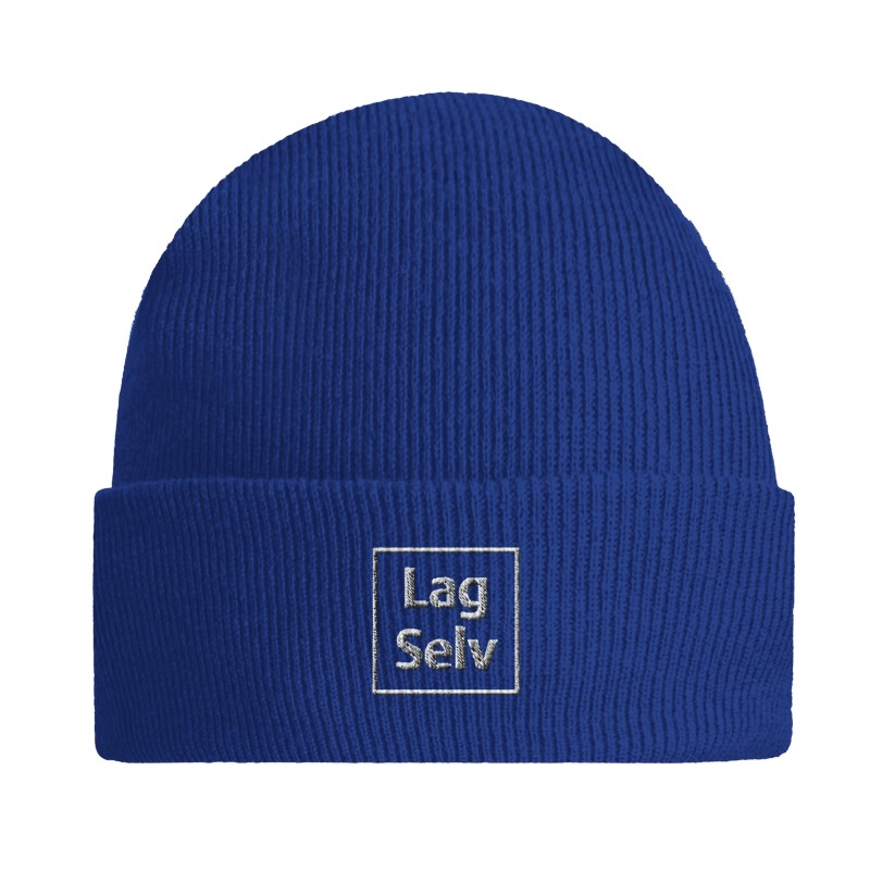 Orginal Oppbrettet Lue | Design din egen med broderi