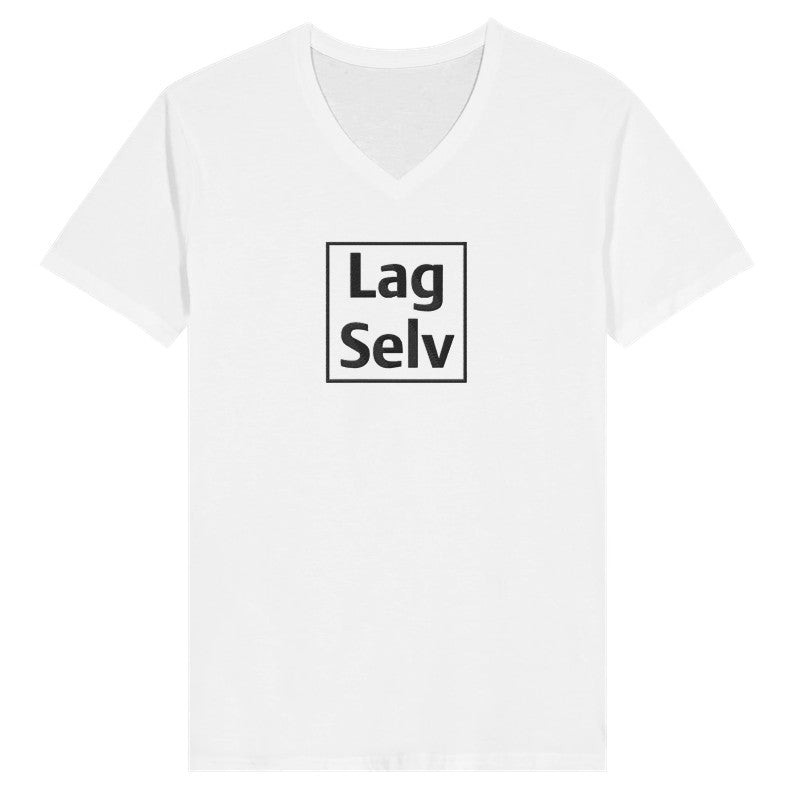 Design Your Own Premium Unisex V-Neck T-Shirt with Custom Embroidery