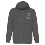 Organisk Unisex Glidelåshettegenser | Personlig Broderi
