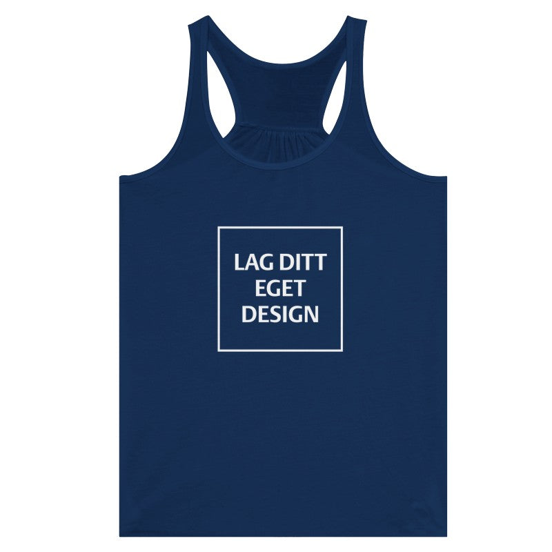 Design Your Own Flowy Racerback Tank Top | Ladies Singlet with Custom Print