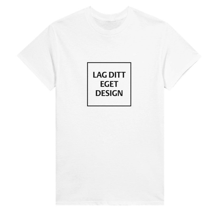 Design Your Own Heavyweight Women's Crewneck T-Shirt with Custom Print