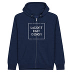 Hettejakke med eget trykk | Design din personlige zip hoodie | Custom Hoodie Norge