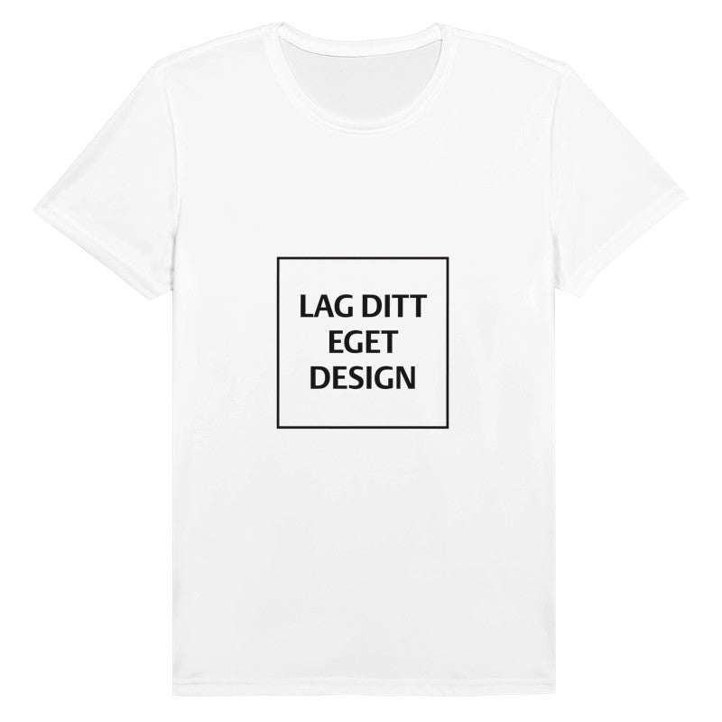 Performance Unisex T-skjorte – Design din egen med trykk