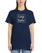 Heavyweight Dame Crewneck T-skjorte for Eget Broderi - Design Din Egen