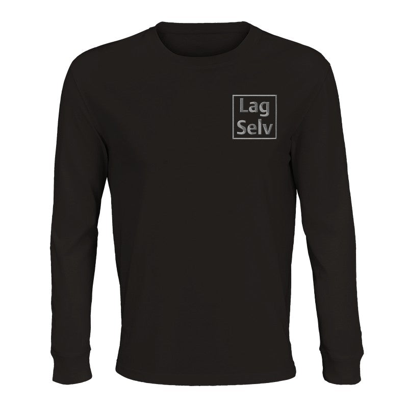 Design Your Own Organic Long Sleeve T-Shirt with Custom Embroidery