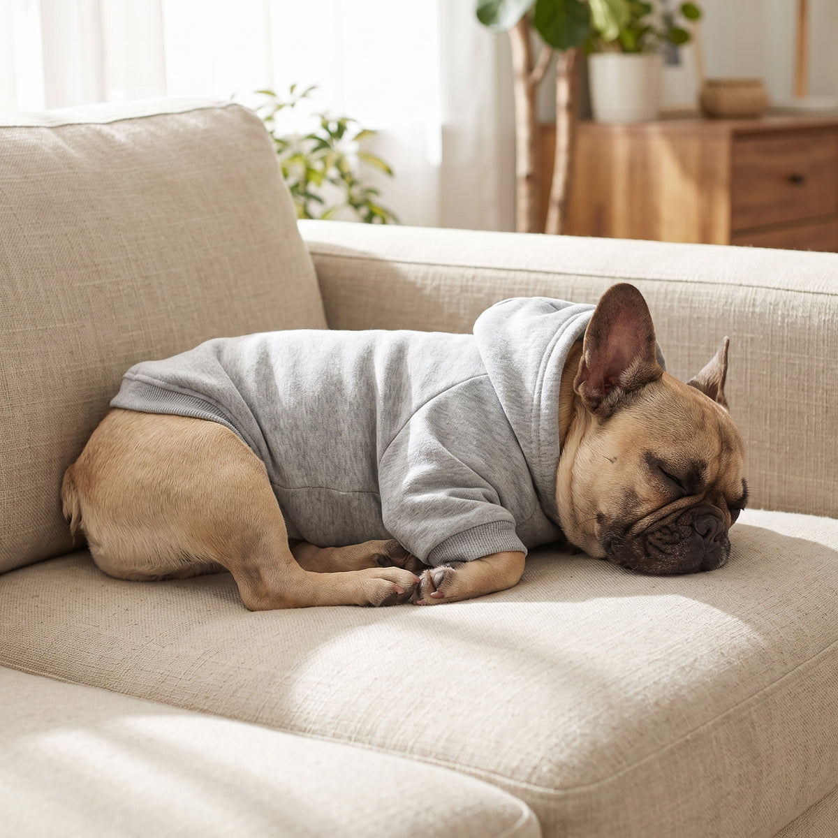 Hettegenser til Hund med Eget Trykk | Fleece Hoodie til hund